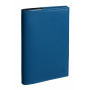 Agenda QUOVADIS PRESIDENT Prestige Soho Bleu acier - 21x27cm - 1 semaine sur 2 pages Verticale