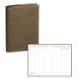 Agenda QUOVADIS Ministre 16x24cm Club - 1 semaine sur 2 pages Vertical - Bronze