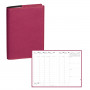 Agenda QUOVADIS Ministre 16x24cm Club - 1 semaine sur 2 pages Vertical - Framboise