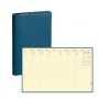 Agenda QUOVADIS MINISTRE Prestige Soho Bleu acier - 16x24cm - 1 semaine sur 2 pages Verticale