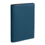 Agenda QUOVADIS MINISTRE Prestige Soho Bleu acier - 16x24cm - 1 semaine sur 2 pages Verticale