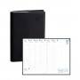 Agenda QUOVADIS MINISTRE Equology noir - 16x24cm - 1 semaine sur 2 pages Verticale