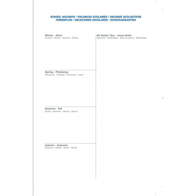 Quo Vadis - Agenda Semainier Italnote S Impala Noir Nouvelle Année 2026