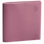 Agenda QUOVADIS EXECUTIF Recyclé Equology rose - 16x16cm - 1 semaine sur 2 pages