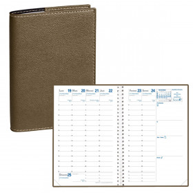 Agenda civil semainier Affaires spiralé - 10x15 cm - 2024 - Quo Vadis 