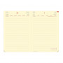 Agenda QUOVADIS DAILY 24 PRESTIGE Silk noir - 16x24cm - 1 jour par page