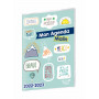 Mon agenda Malin CM1-CM2 - 21x29,7cm - 1 semaine sur 2 pages