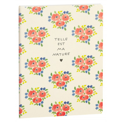 Recharge Notebook EXACOMPTA Green Julie Adore - DOTS - 15x21cm - Nature