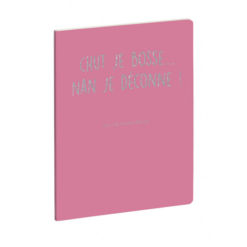 Recharge Notebook EXACOMPTA Les vilaine filles - Ligné - 15x21cm - ROSE