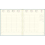 Agenda EXACOMPTA Eurotime 18S Cordoba spirale - 17x15cm - 1 semaine sur 2 pages (COULEURS ALEATOIRES)