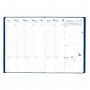 DESTOCKAGE-Agenda QUOVADIS Consul® 21 x 29,7cm - 1 semaine sur 2 pages + répertoire (COLORIS ALEATOIRES)