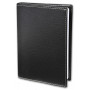 Agenda QUOVADIS PLAIN - 10x15cm  - Mensuelle couverture CLUB NOIR EBENE avec répertoire