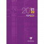 DESTOCKAGE-Agenda CLAIREFONTAINE When 21 - 21x29.7cm - 1 semaine sur 3 pages (COLORIS ALEATOIRES)