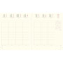 DESTOCKAGE-Agenda EXACOMPTA Eurotime 18 Barbara - 170x150mm - 1 Semaine sur 2 pages (COLORIS ALEATOIRES)