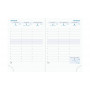 DESTOCKAGE-Agenda EXACOMPTA Horizon 13 Cassandra - 130x90mm - 1 semaine sur 2 pages (COLORIS ALEATOIRES)