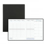 DESTOCKAGE-Agenda EXACOMPTA Horizon 22 Barbara - 225x185mm - 1 Semaine sur 2 pages NOIR