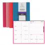 DESTOCKAGE-Agenda EXACOMPTA Lady 20 Sakura - 210x150mm - 1 Semaine sur 2 pages (COLORIS ALEATOIRES)