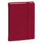 Agenda QUOVADIS PRESIDENT Prestige 21x27cm - Silk Bordeaux - 1 semaine sur 2 pages Vertical