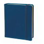 Agenda QUOVADIS EXECUTIF Prestige 16x16cm - Silk Bleu Marine - 1 semaine sur 2 pages Vertical