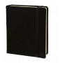 Agenda QUOVADIS EXECUTIF Prestige 16x16cm - Silk Noir - 1 semaine sur 2 pages Vertical