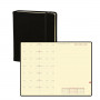 Agenda QUOVADIS NOTE 24 16x24cm - Silk Noir - 1 semaine sur 2 pages Vertical