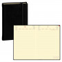 Agenda QUOVADIS DAILY 24 PRESTIGE Silk noir - 16x24cm - 1 jour par page