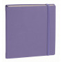 Agenda QUOVADIS EXECUTIF Prestige 16x16cm - Silk Lilas - 1 semaine sur 2 pages Vertical