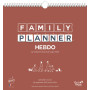 Calendrier QUOVADIS Family Planner hebdomadaire - 30x30cm
