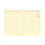 Agenda QUOVADIS AFFAIRES PRESTIGE Marlow Camel - 10x15cm - 1 semaine sur 2 pages Verticale