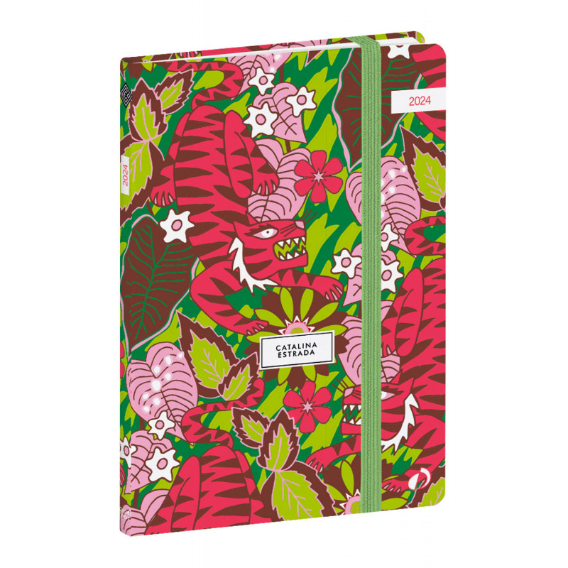 Agenda 2025 QUOVADIS Affaires 10x15cm Catalina Estrada 1 semaine sur