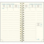 Agenda EXACOMPTA SAD 16W Linicolor - 165x90mm - 1 semaine sur 2 pages - spirale (COLORIS ALEATOIRES)