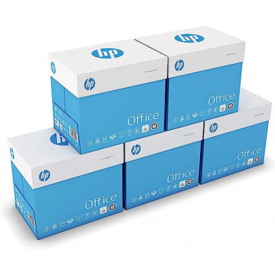 Papier 25 ramettes x500 feuilles - HP Office - A4 21x29,7 cm Blanc - 80g