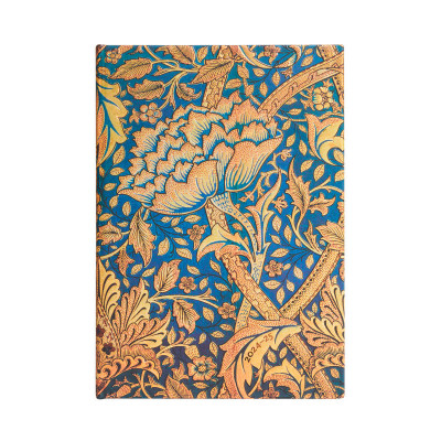 Agenda PAPERBLANKS William Morris - Midi - 125×180mm - 1 semaine sur 2 pages Horizontal