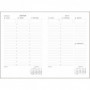 Agenda PAPERBLANKS William Kilburn - Maxi - 135×210mm - 1 semaine sur 2 pages Vertical