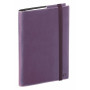 Agenda QUOVADIS TIME&LIFE LARGE violet - 16x24cm - 1 semaine sur 2 pages