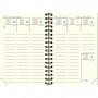 Recharge agenda EXACOMPTA SAD 13S spirale - 130x90mm - 1 semaine sur 2 pages