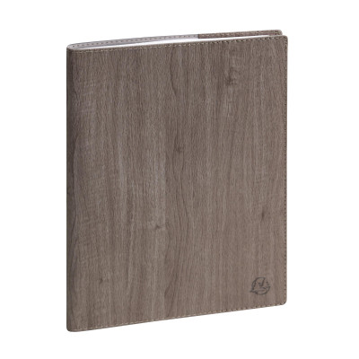 Agenda EXACOMPTA Horizon 20 Woody Taupe - 15x21cm - 1 semaine sur 2 pages