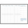 Agenda EXACOMPTA Horizon 20 Woody Beige - 15x21cm - 1 semaine sur 2 pages