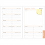 Agenda EXACOMPTA Lady 20 Nature Beige - 15x21cm - 1 semaine sur 2 pages Horizontal + Notes