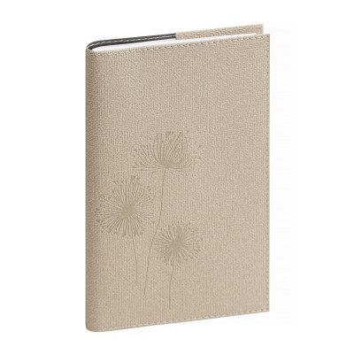 Agenda EXACOMPTA Lady 16S spirale Nature Beige - 9x16cm - 1 semaine sur 2 pages Horizontal