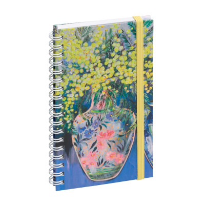 Agenda EXACOMPTA Lady 16S spirale Sophie Adde Vases - 9 x 16 cm - 1 semaine sur 2 pages