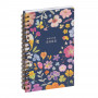 Agenda EXACOMPTA Eurotime 16S Chemin des Marettes Bleu - 9 x 16 cm - 1 semaine sur 2 pages
