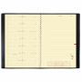 DESTOCKAGE - Agenda QUOVADIS Note 24® S 16x24 cm - 1 semaine sur 1 page + NOTES - spirale (COLORIS ALEATOIRES)