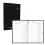 DESTOCKAGE - Agendas LECAS format carré 14 x 22 cm - Règlure recettes dépenses - noir - 1 jour par page