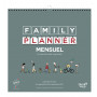 Calendrier QUOVADIS FAMILY PLANNER Mensuel - 30x30cm