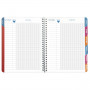 999183E-Cahier de textes Sports 17 x 22 cm Foot -