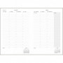 Agenda PAPERBLANKS Design Luxueux - Grand - 205×295mm - 1 semaine sur 2 pages Vertical
