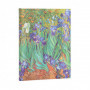 Carnet PAPERBLANKS ligné - Iris de Van Gogh - Ultra 180×230mm