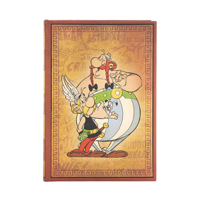 Carnet PAPERBLANKS ligné - Astérix et Obélix - Midi 120×180mm