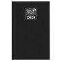 DESTOCKAGE Agenda QUOVADIS RECETTES/DEPENSES Vanolin noir 13x21cm - 1 jour par page